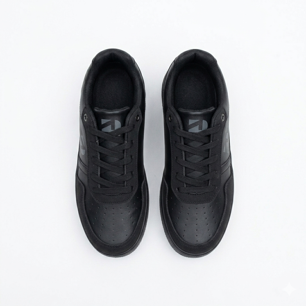 K*7 Mens Buck Sneaker Black