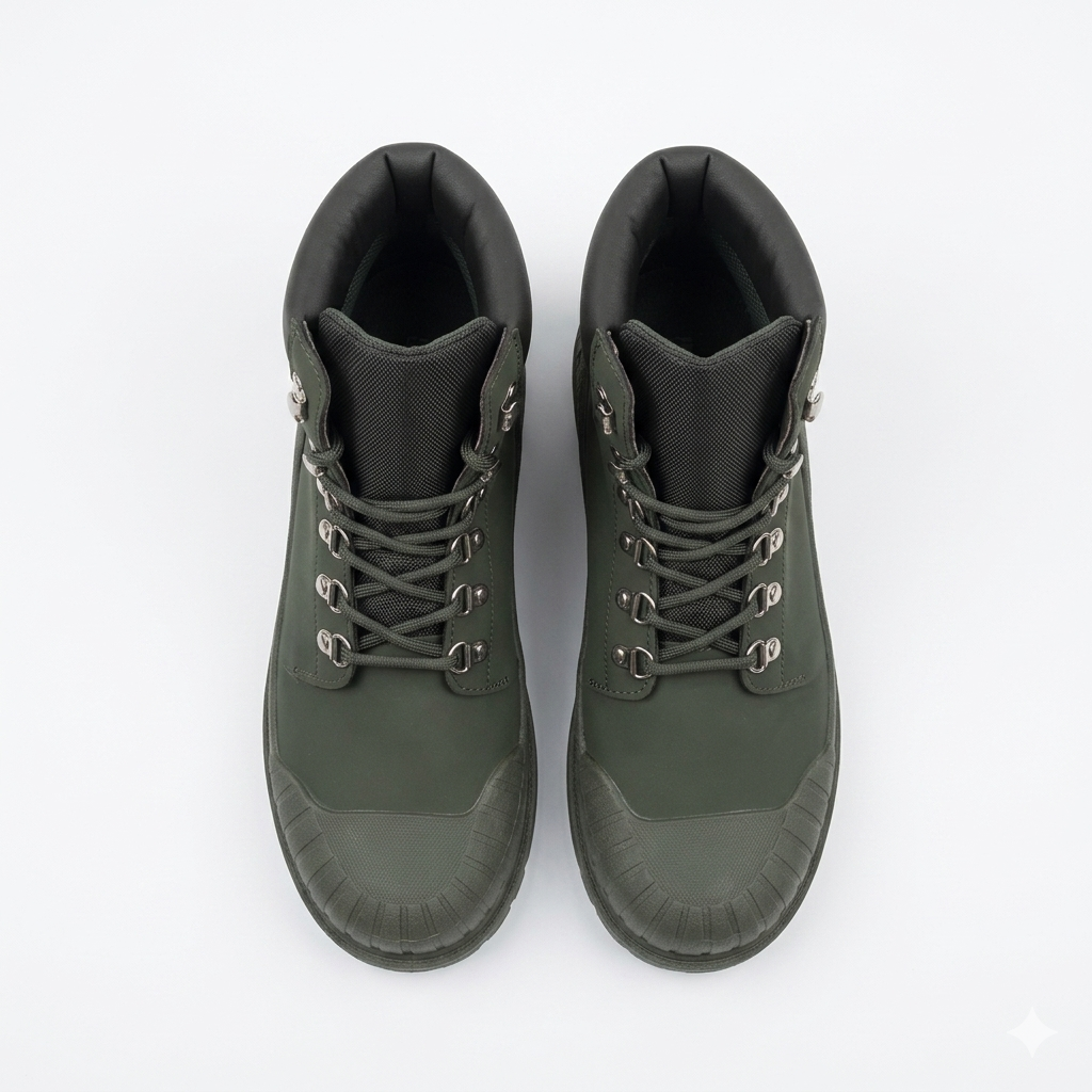 Why Lace Up Ankle Boot Olive