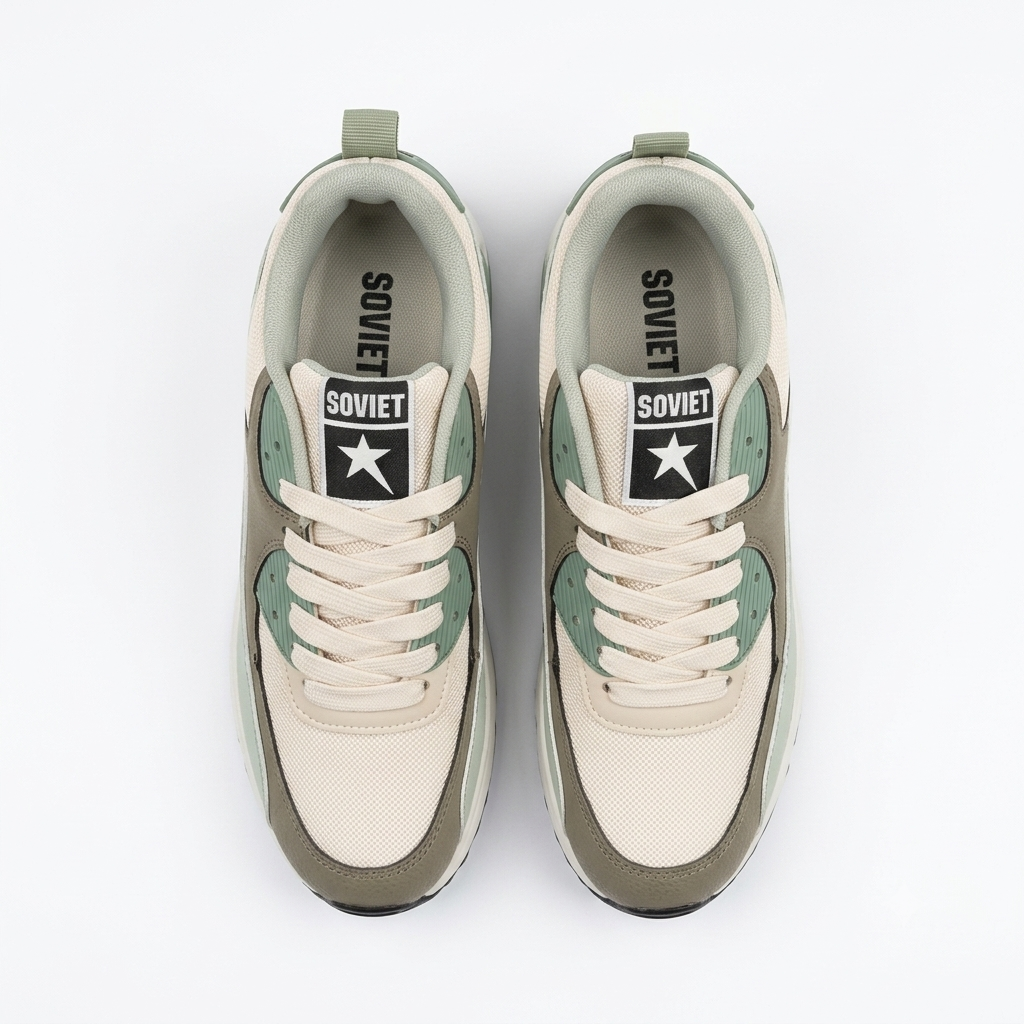 Soviet Ladies Kirk Sneaker Olive