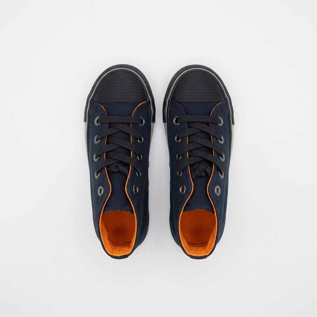 Soviet kids meta Sneaker Black