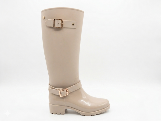 Miss Black Cloudy Gum Boot Taupe