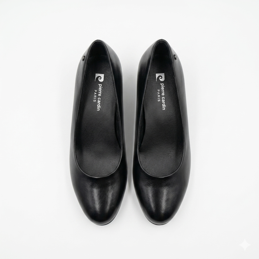 Pierre Cardin Coara Heel Black