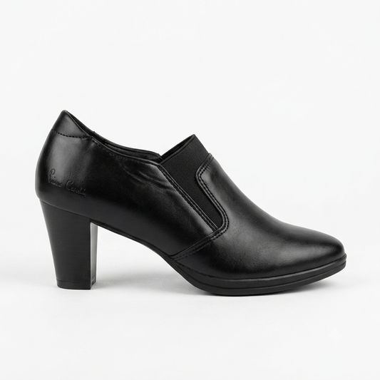 Pierre Cardin Lacey Heel Black