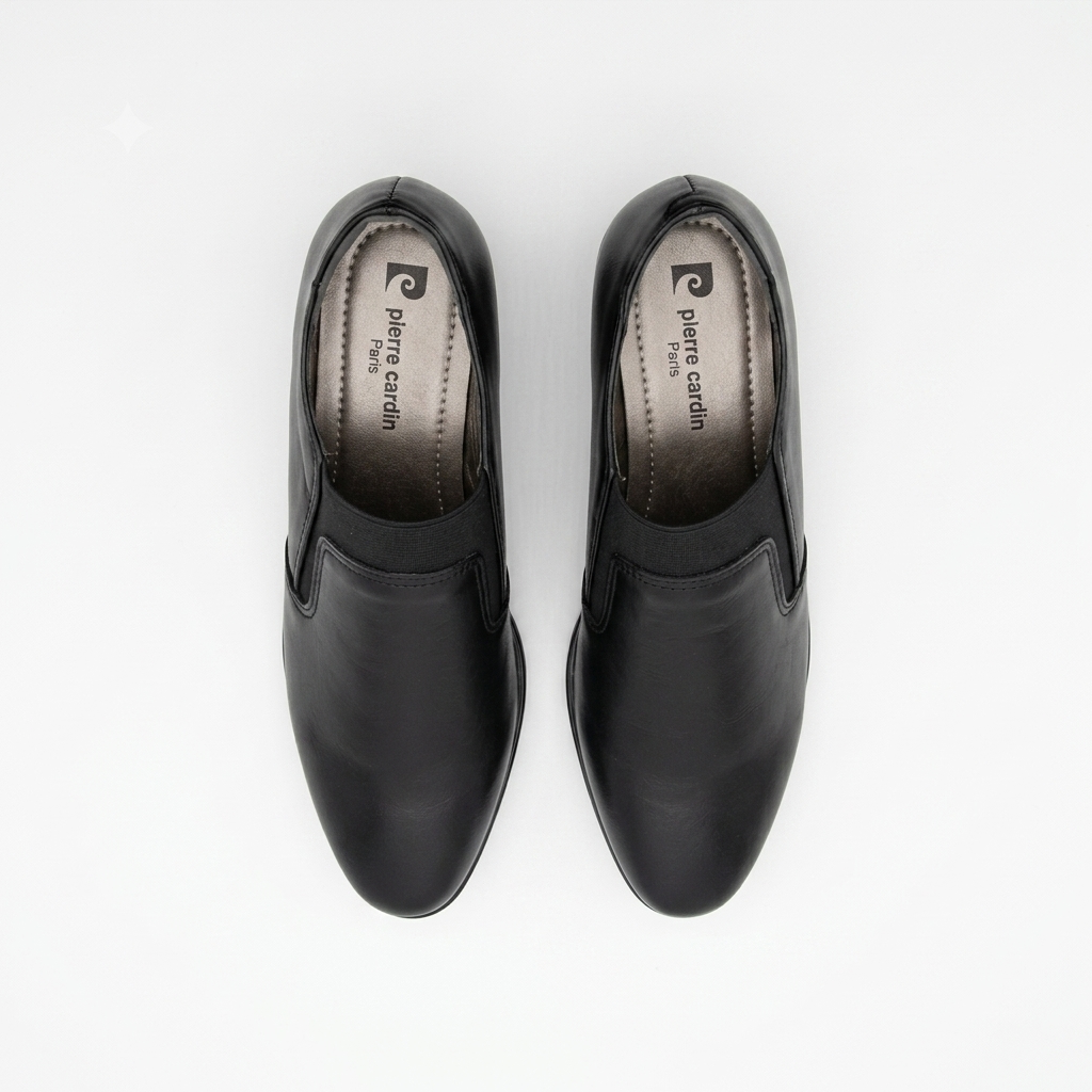 Pierre Cardin Lacey Heel Black