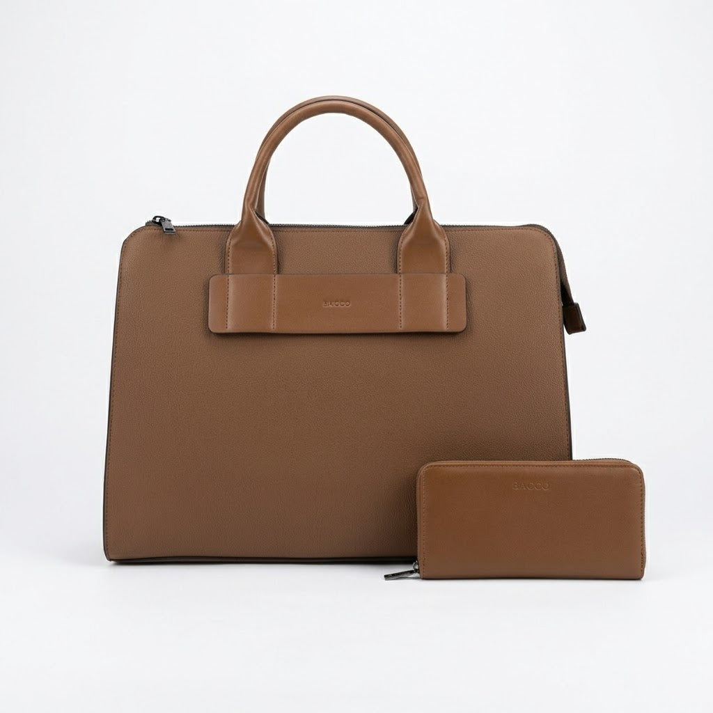 Bagco Brown Hand Bag