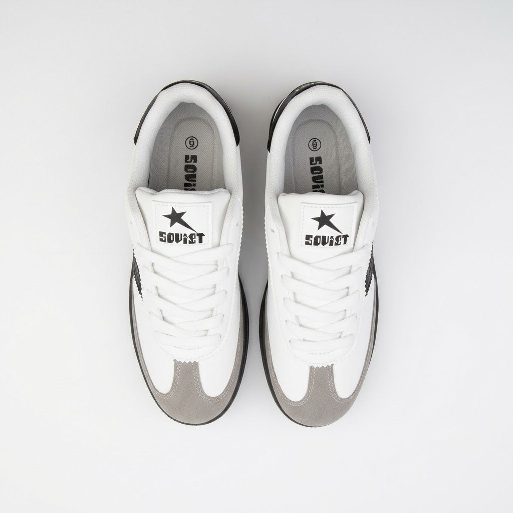 Soviet Mens Ness Sneaker White