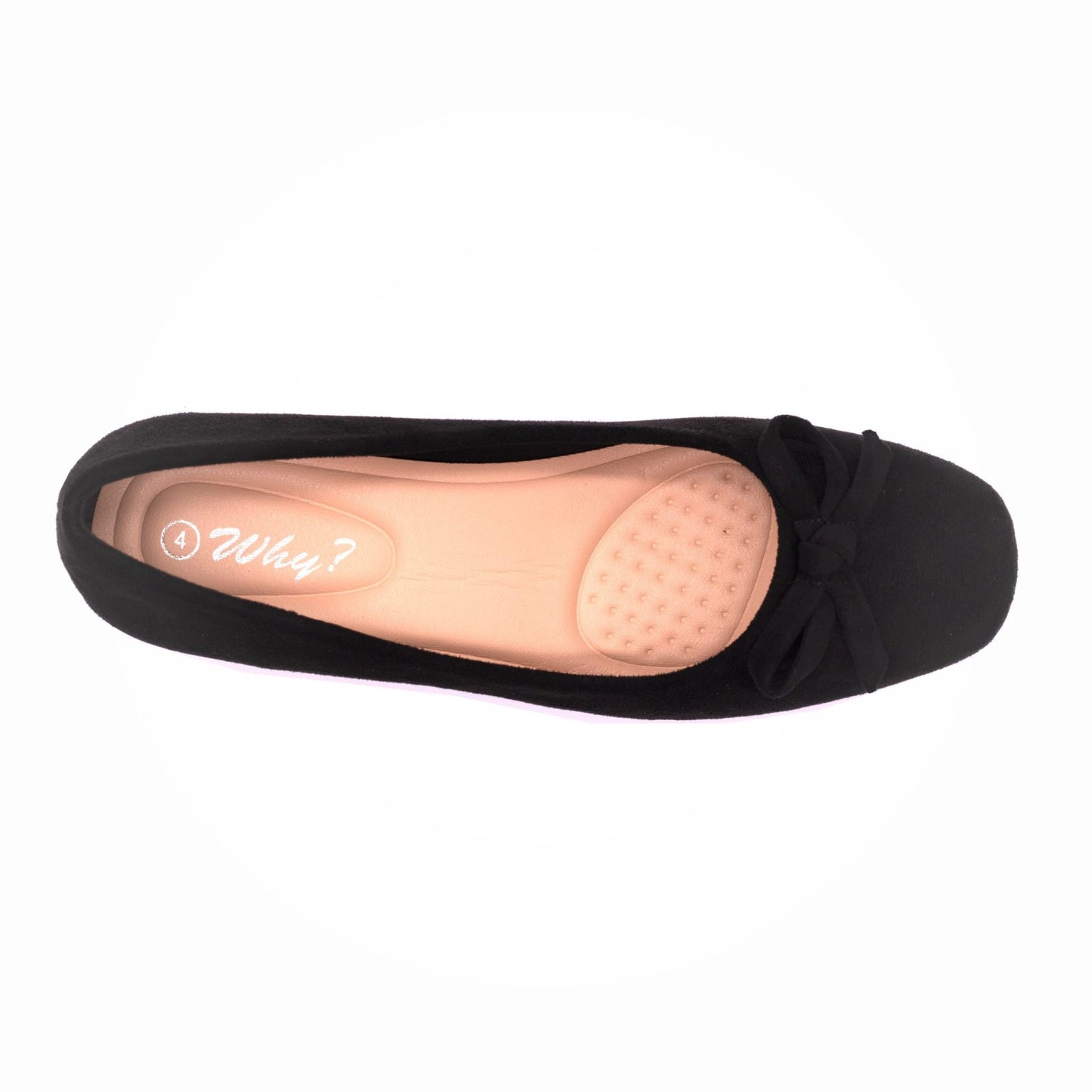 Why Noir Suede Bow Court - Image 3