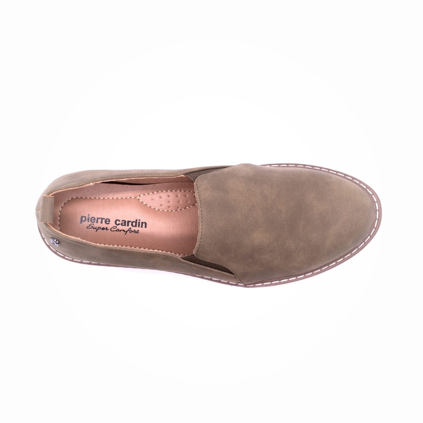 Pierre Cardin Gusset Loafer Olive - Image 3