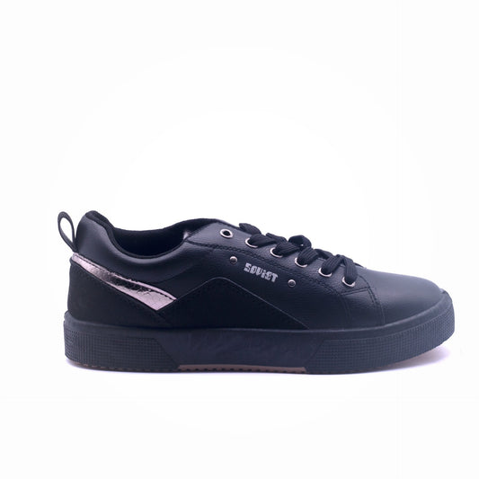 Soviet Ladies Coco Blanco Sneaker Black - Image 2