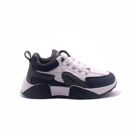 K*7 Kids Ace Sneaker Navy - Image 2