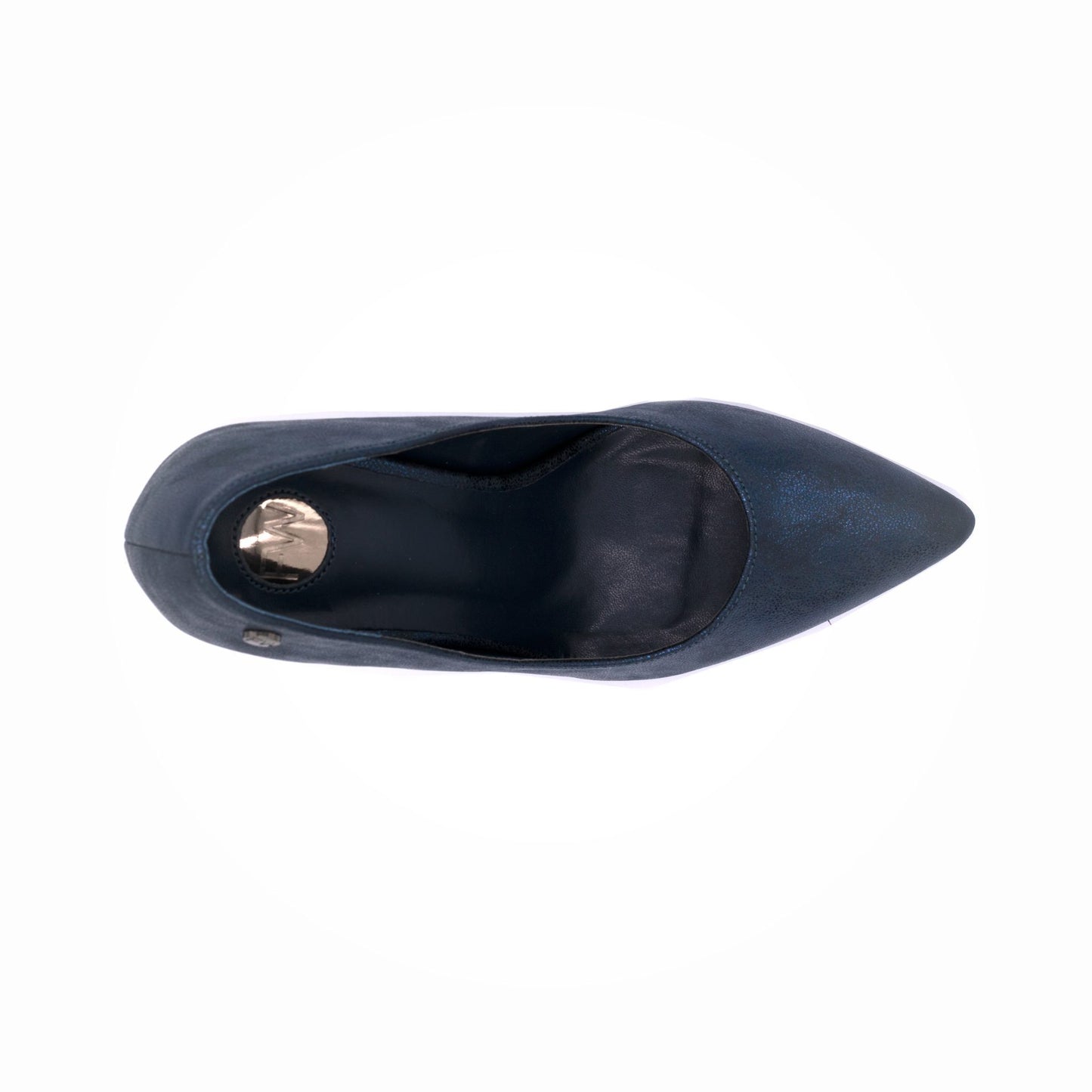 Footwork Metallic Stiletto Navy - Image 3