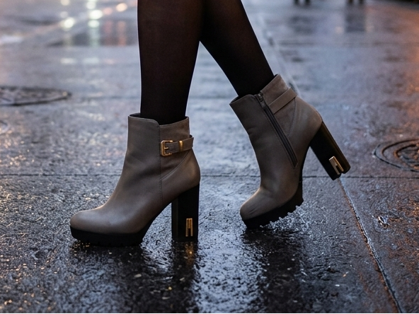 Valentina BH Ankle Boot Taupe