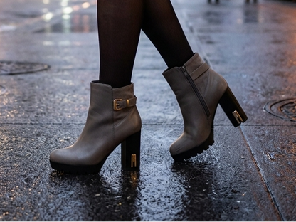 Valentina BH Ankle Boot Taupe