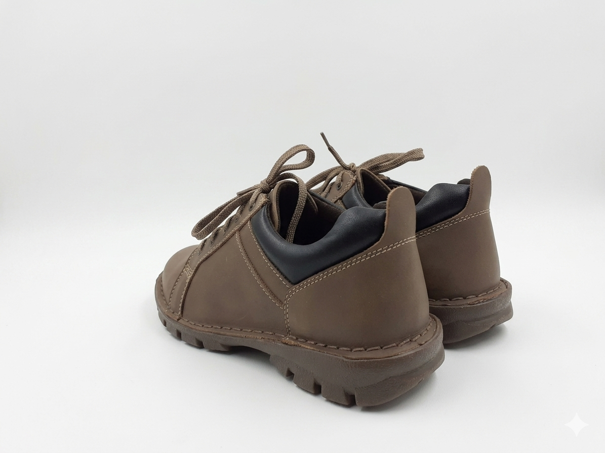 Desert Lace Up Instant Low Cut Tan