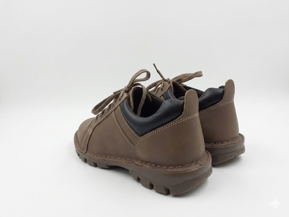 Desert Lace Up Instant Low Cut Tan