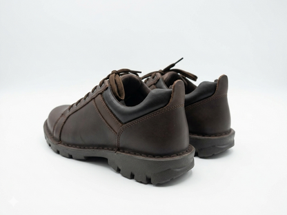 Desert Lace Up Instant Low Cut Brown