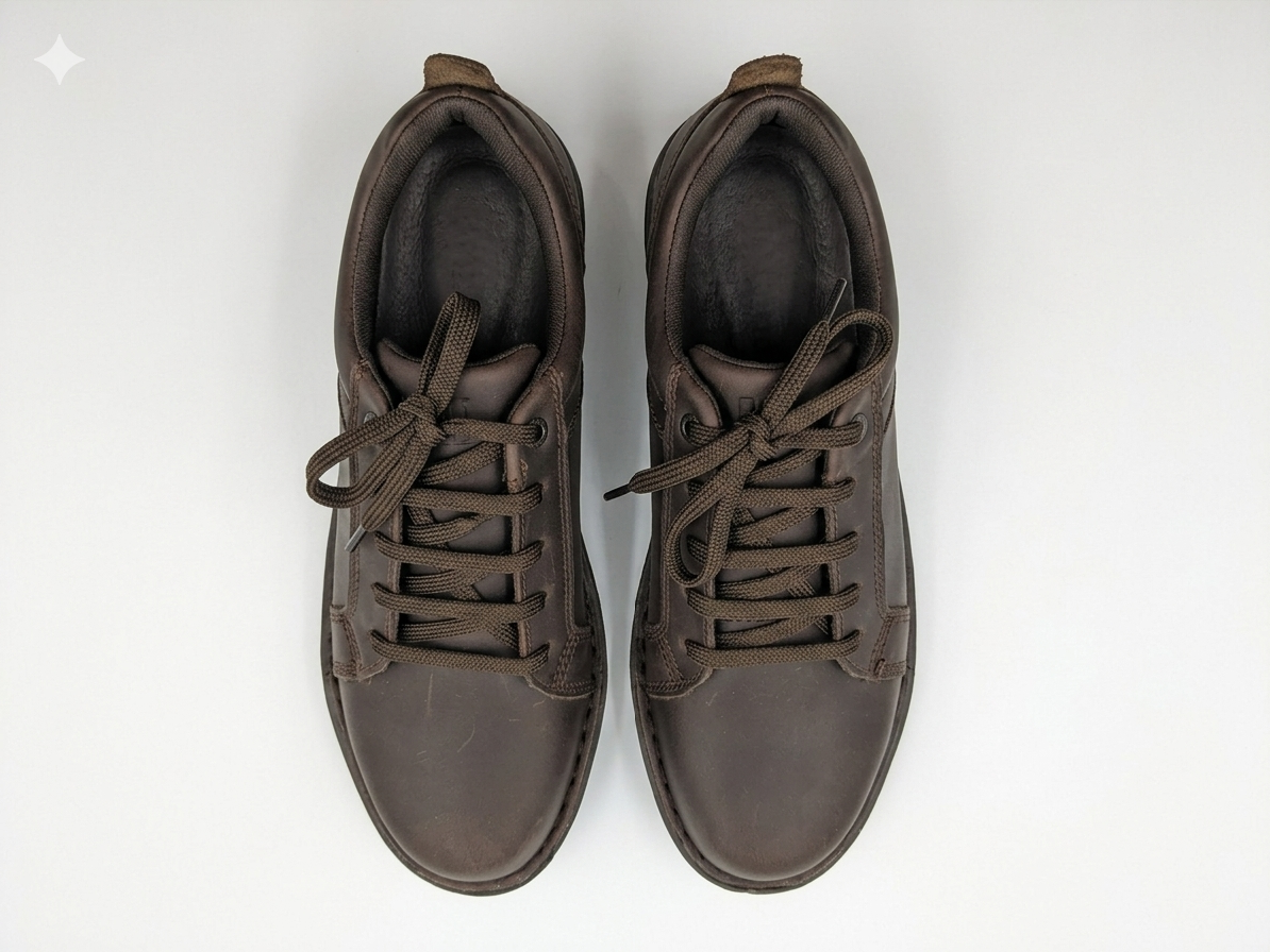 Desert Lace Up Instant Low Cut Brown