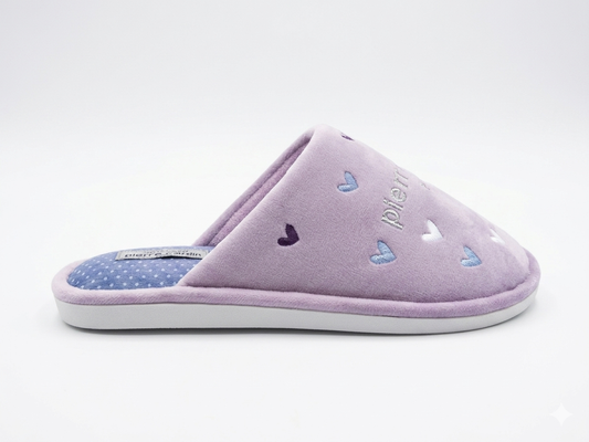 Pierre Cardin Cozy Slipper Pink