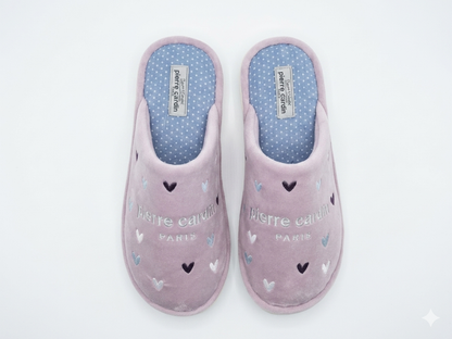 Pierre Cardin Cozy Slipper Pink