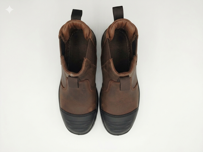 Gritt Gear Slate Safety Boot Brown