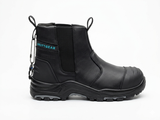 Gritt Gear Slate Safety Boot Black