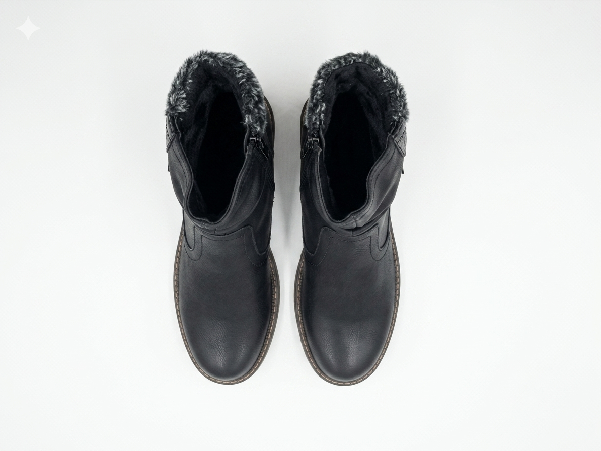 Savoy Knitted Ruched Black