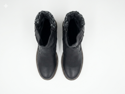 Savoy Knitted Ruched Black
