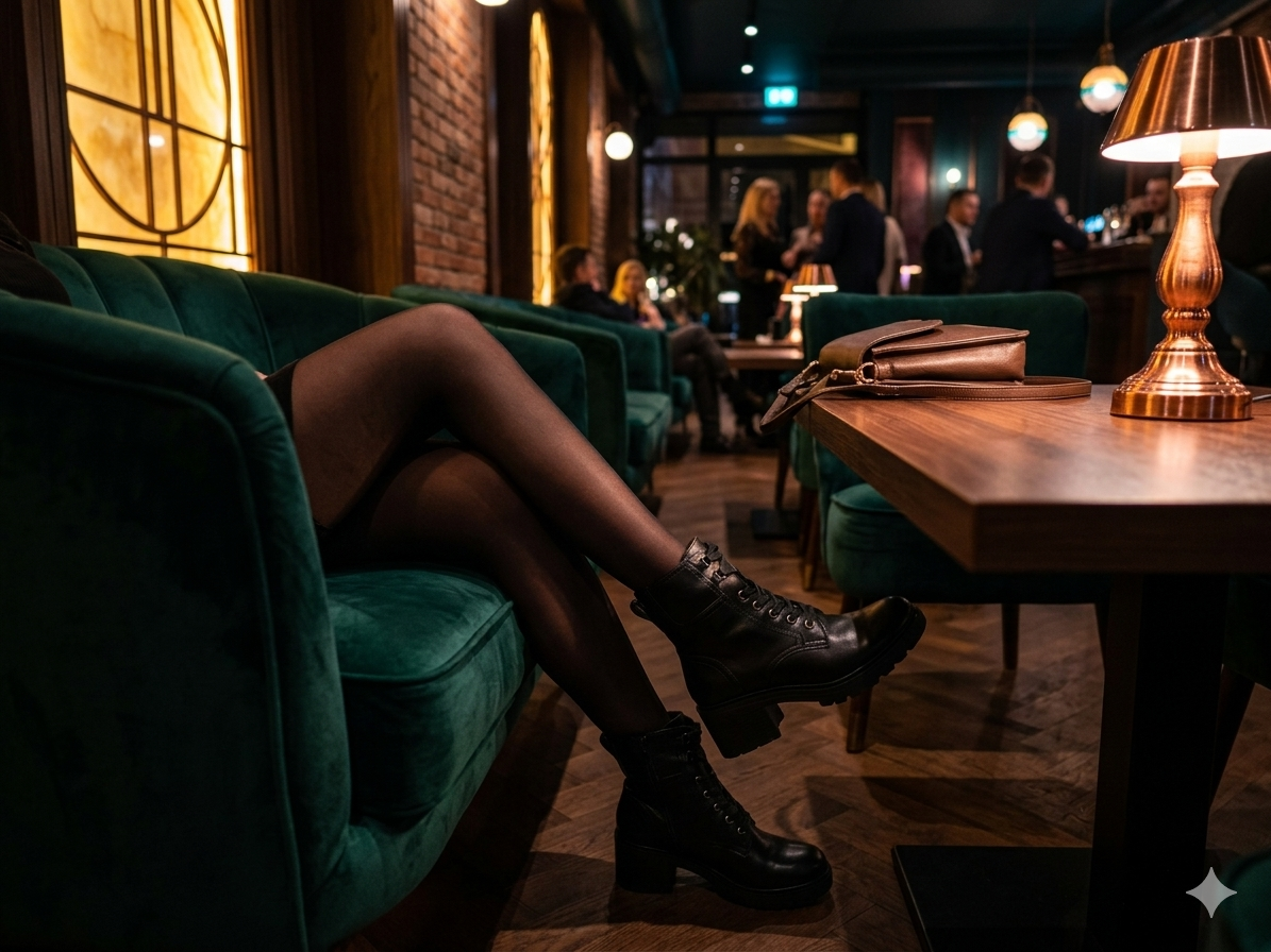 Why Lace Up Combat Boot Black