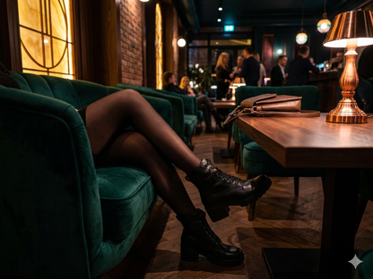 Why Lace Up Combat Boot Black