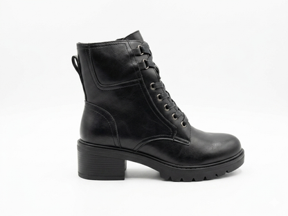 Why Lace Up Combat Boot Black