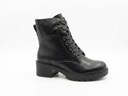 Why Lace Up Combat Boot Black