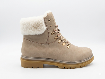 Why Saleena Fur Boot Camel