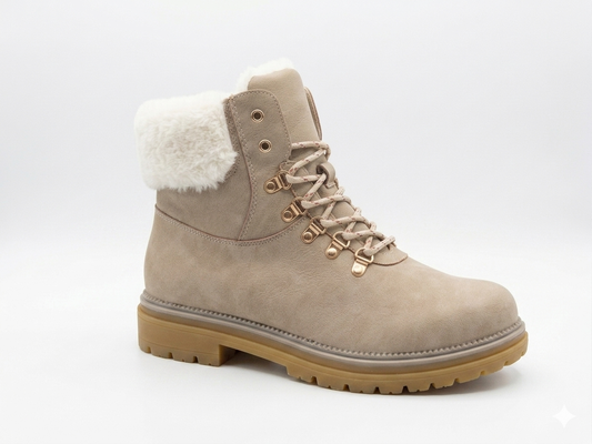 Why Saleena Fur Boot Camel