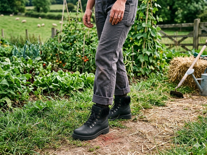 Why Saleena Fur Boot Black