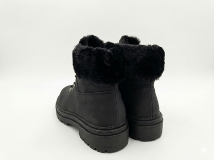 Why Saleena Fur Boot Black