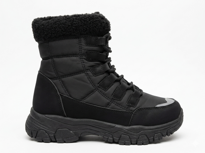 Awol Altitude Quilted Boot Black