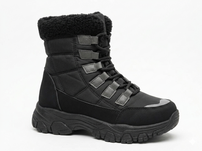Awol Altitude Quilted Boot Black