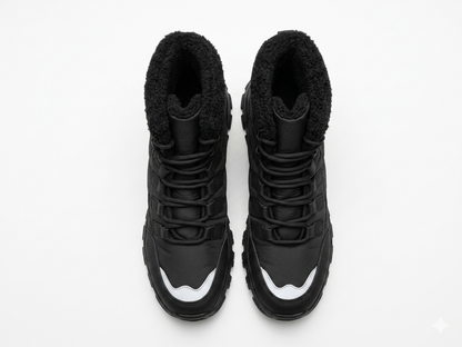 Awol Altitude Quilted Boot Black