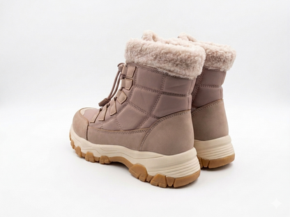 Awol Altitude Quilted Boot Pink