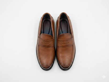 Tilliano Mens Penny Loafer Tan