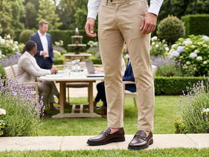 Tagged Mens Casual Loafer Brown