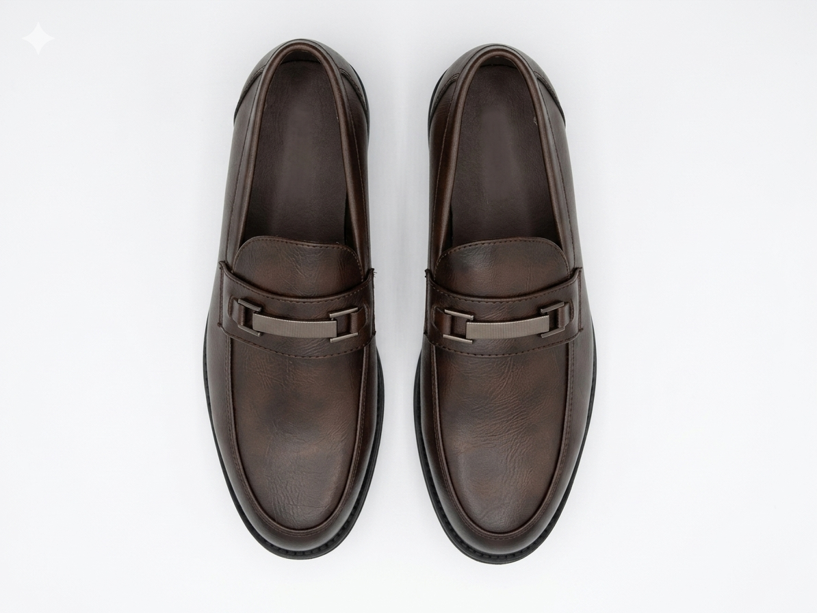 Tagged Mens Casual Loafer Brown