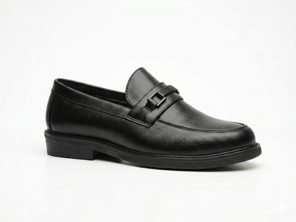 Taggd Mens Casual Loafer Black