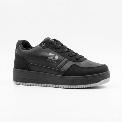 K*7 Mens Buck Sneaker Black