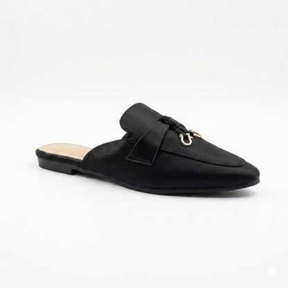 MM Hermes Mule Black