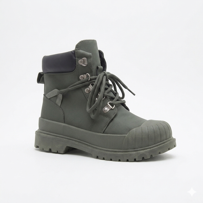 Why Lace Up Ankle Boot Olive