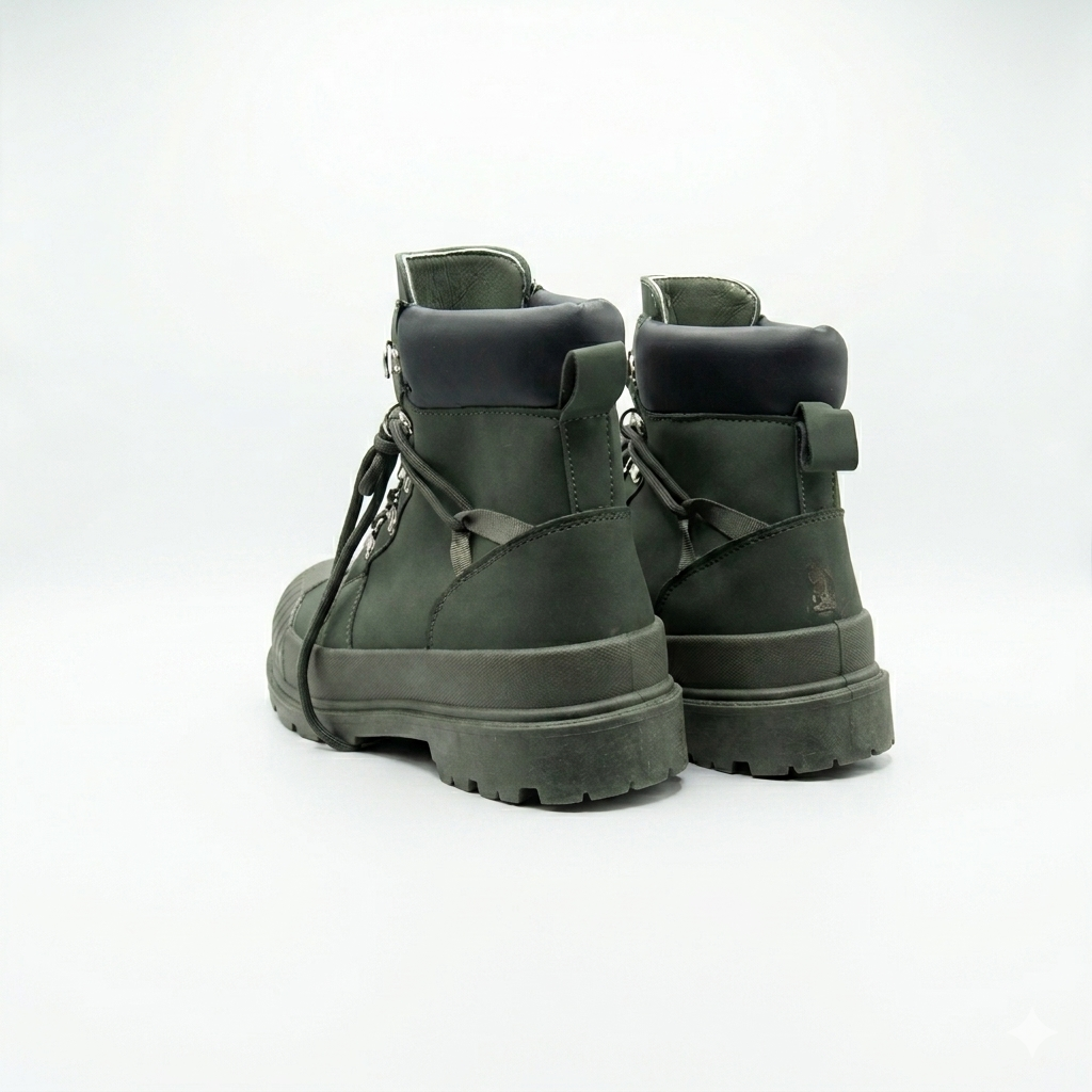 Why Lace Up Ankle Boot Olive