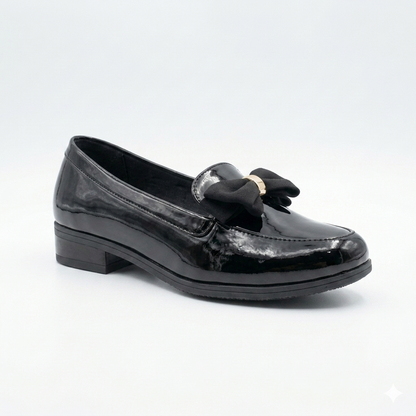 Softinos Bow Patent Black