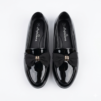 Softinos Bow Patent Black