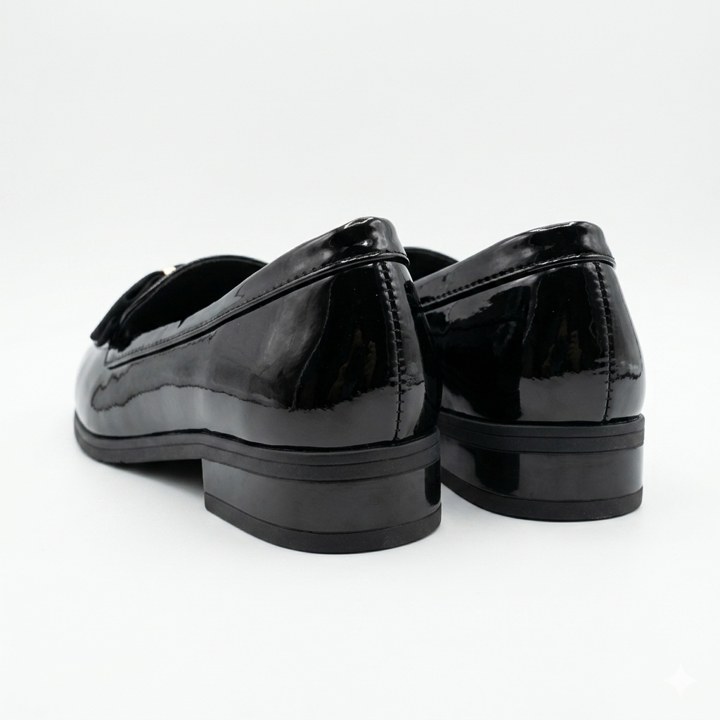 Softinos Bow Patent Black
